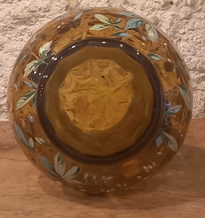 Jarra de vidro Arte Nova "Legras, Montjoye" c. 1890