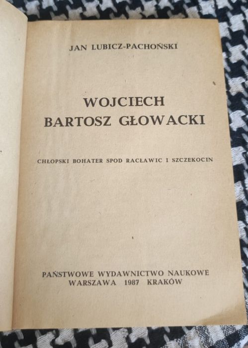 Jan Lubicz-Pachoński - Wojciech Bartosz Głowacki