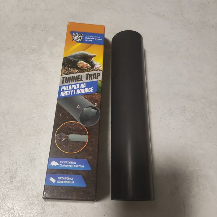 Ekologiczna łapka na krety nornice