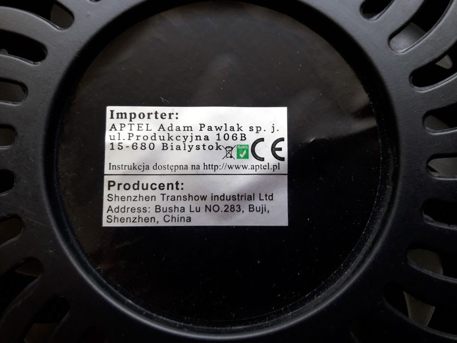 Podkładka chłodząca pod laptopa