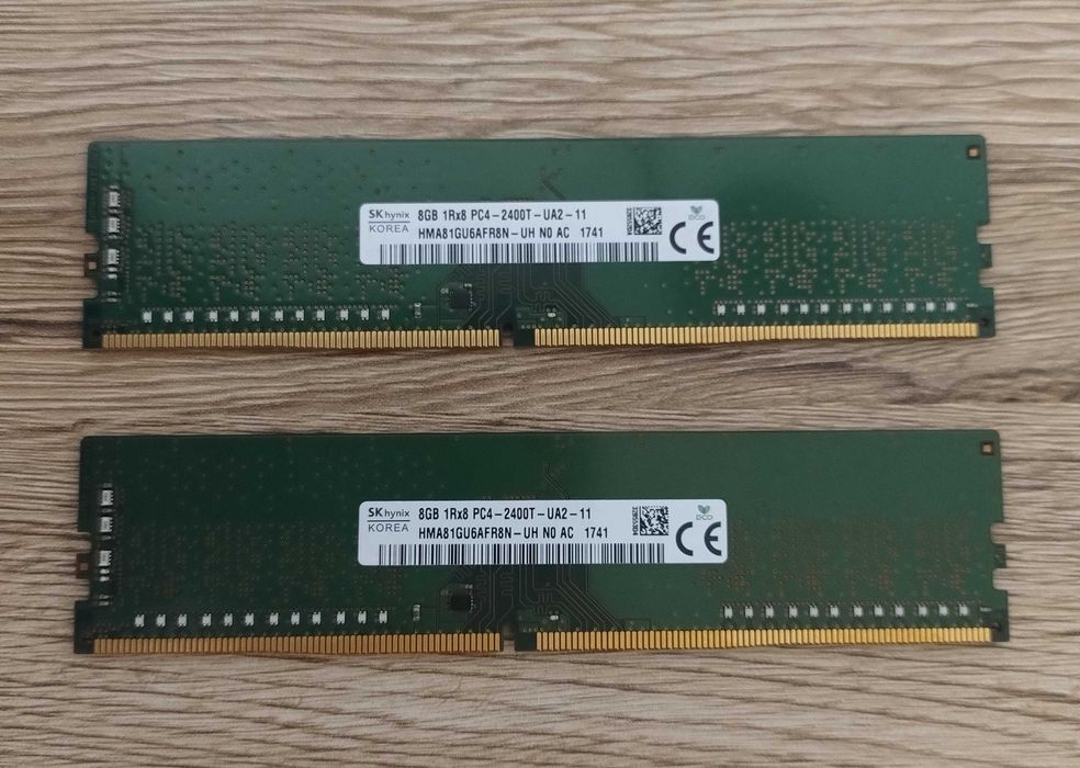 Pamięć RAM 2x8GB (16GB) DDR4 2400T MHz SK Hynix DIMM
