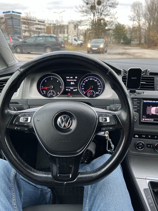 VW Golf 7 2017r 1.6 tdi 253tys przebiegu auto prywatne