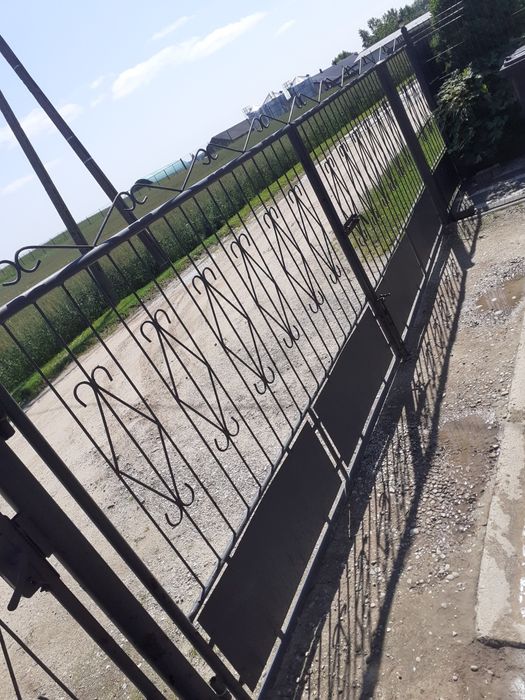 Brama wiazdowa 4m z furtką