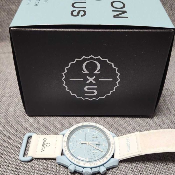 Omega x Swatch SO33L100 Uranus - Futurystyczny Styl 2025
