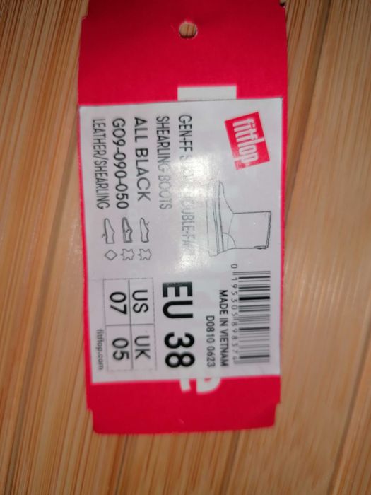 Nowe buty FITFLOOP owcza wełna atrakcyjna cena