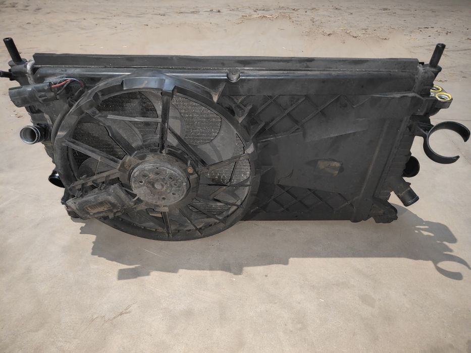 Volvo V50 1.6 D komplet wentylator chłodnica klimy wody intercooler