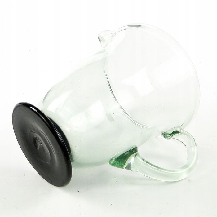 T9E Hortensja zielony dzban ART DECO