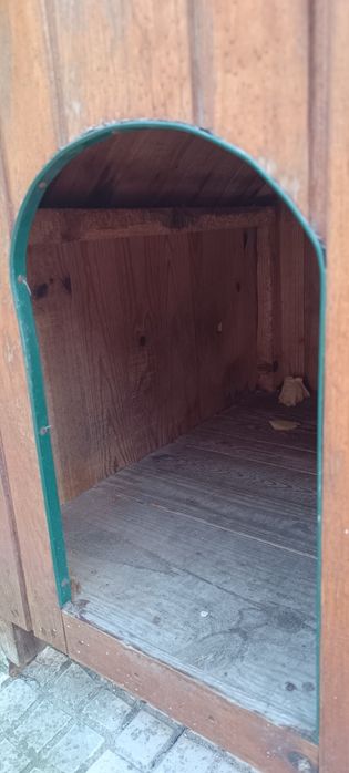 Casota de cão -madeira