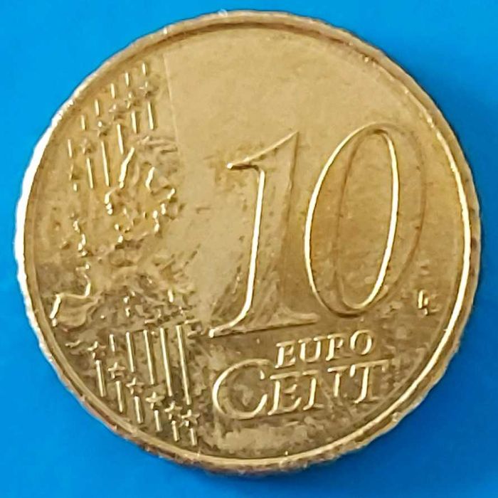 10 Cêntimos de 2017 de Espanha,  Miguel Cervantes