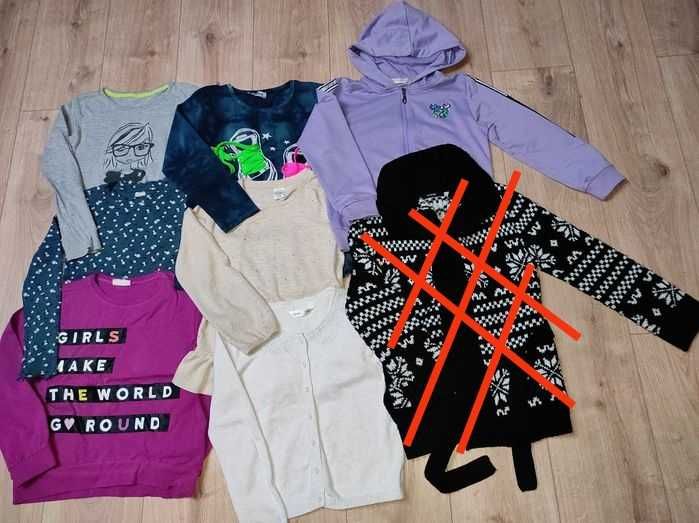 Ubrania paczka roz 128