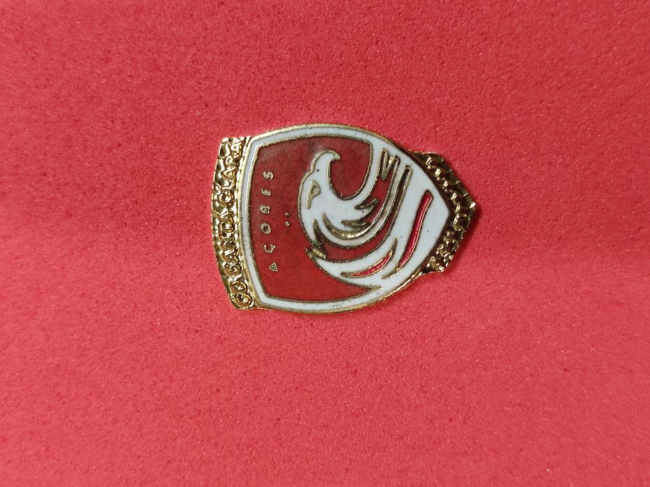 Pin emblema CD Santa Clara Ponta Delgada Açores