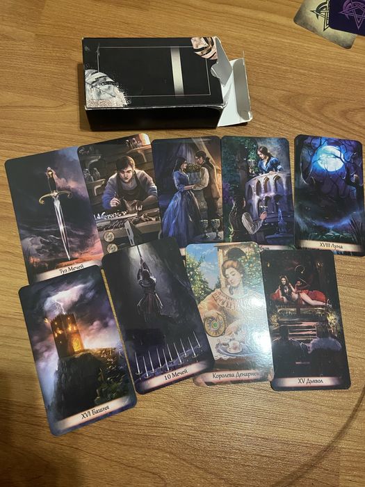 Лот 7 колод карт таро + В ПОДАРУНОК ОРАКУЛ