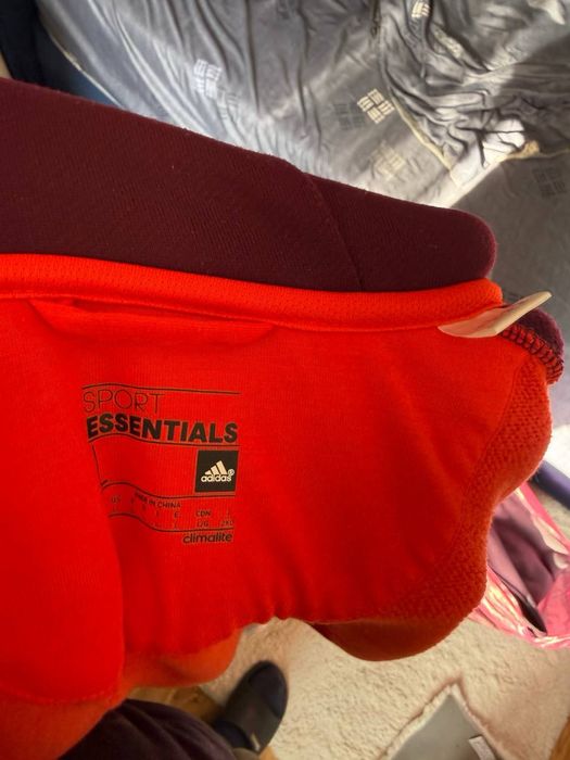 Толстовка зіп худі Adidas Essentials 3-Stripes Full Zip Hoodie. L.