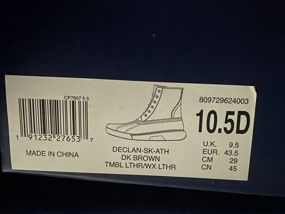 Шкіряні черевики Polo Ralph Lauren оригінал