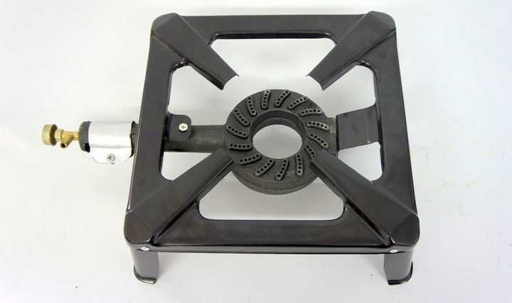 taboret gazowy 40x40 pod duży gar gastronomiczny ogromny stablicny żel