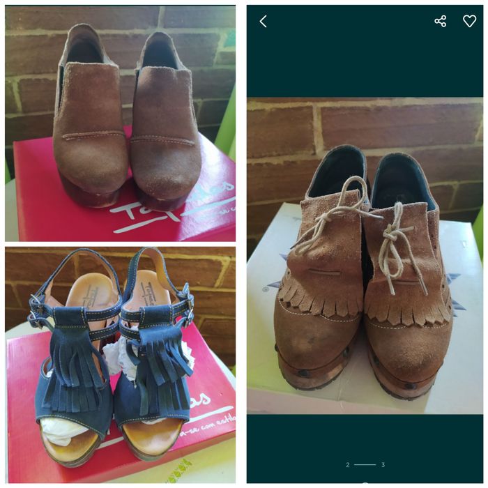 Sapatos Tapadas e XOK vários