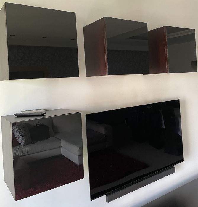 Cubos de estante wengue