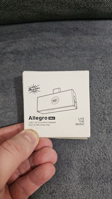 Kiwi Ears Allegro Mini USB-C DAC/AMP портативний підсилювач для навушників 3.5/4.4 мм