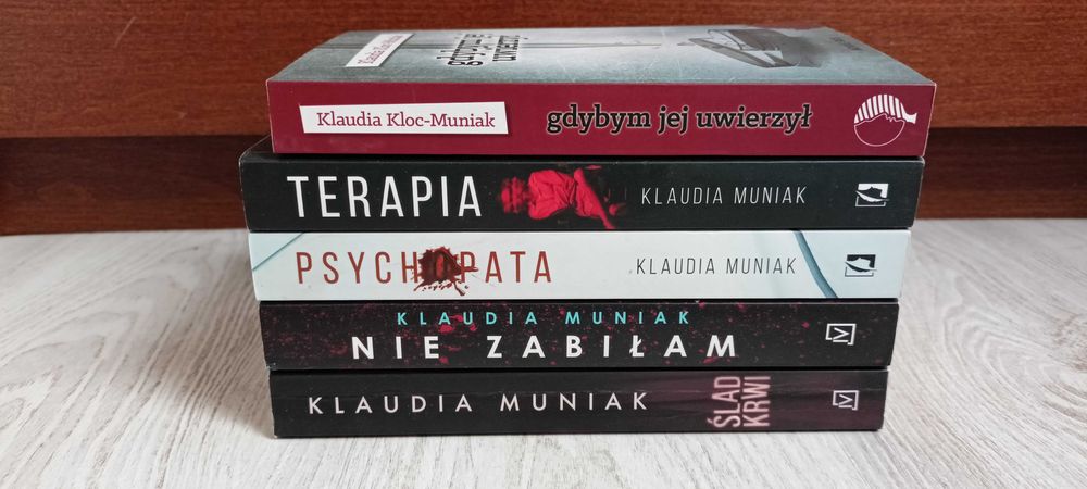 5x Klaudia Muniak Gdybym jej uwierzył Terapia Nie zabiłam Psychopata