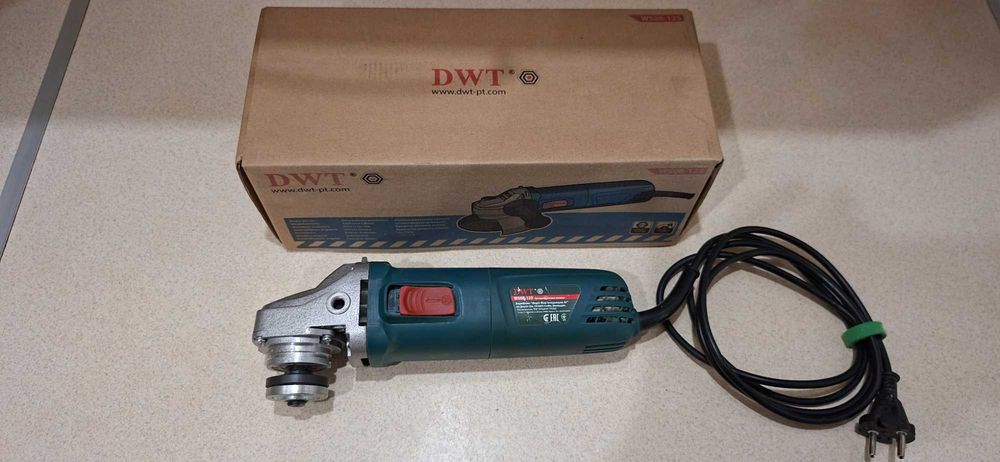 Болгарка кутова шліфувальна машина DWT WS08-125