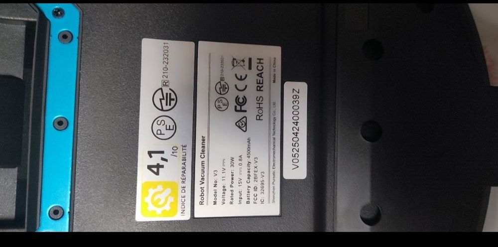 Робот пилосос  V3 2 в 1 робот-пилосос і швабра