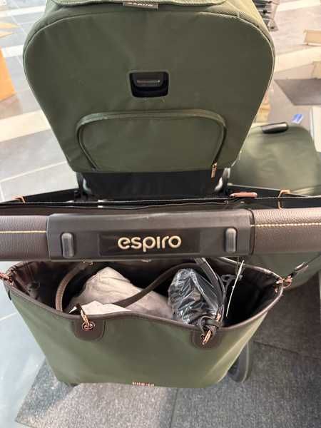 [OUTLET] Espiro Miloo 2024 Wózek Głęboko-Spacerowy 204 Luxury Green