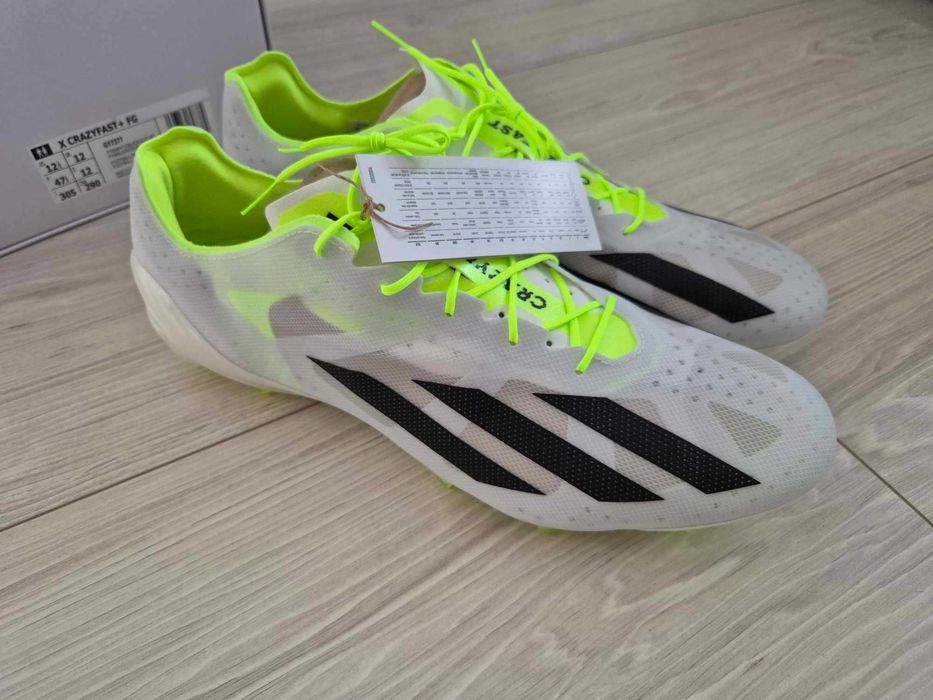 Profesjonalne buty korki adidas X Crazyfast+ FG GY7377 rozmiar 47 1/3