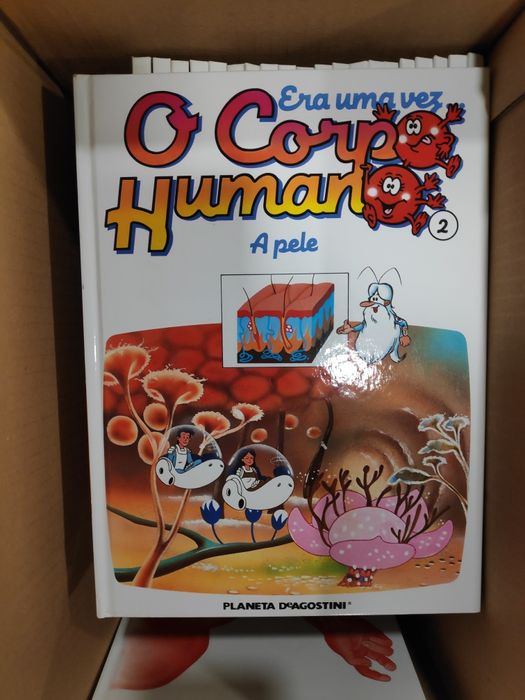 22 livros era uma vez o corpo humano