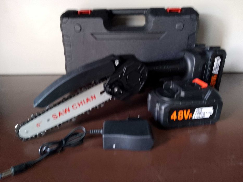Pilarka Akumulatorowa Piła Łańcuchowa 2 akumulatory mocna nowa gwaranc