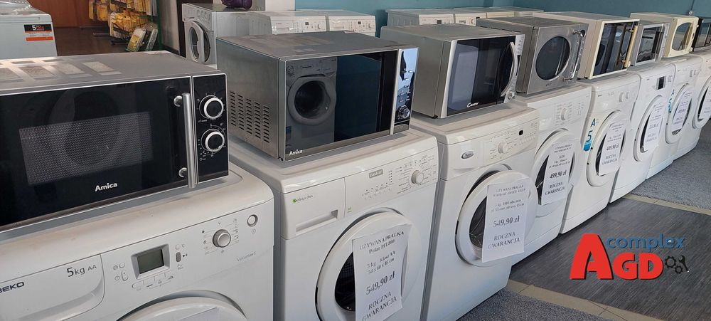 Pralka Ekspres Zmywarka Mikrofala Odkurzacz Piekarnik AGD z roczną pisemną gwarancją - Dowóz do Pajeczna w dniu zakupu! /Bełchatów, Al. Wyszyńskiego 6