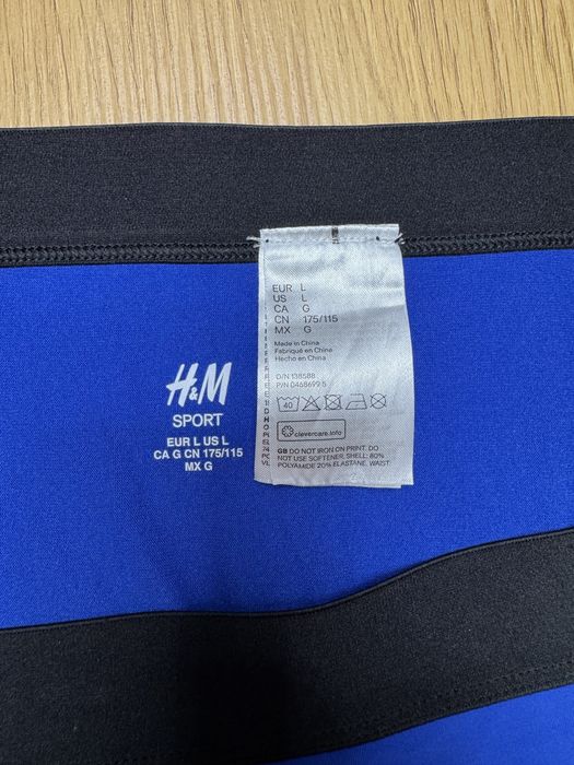 Strój kąpielowy dół niebieski H&M Sport