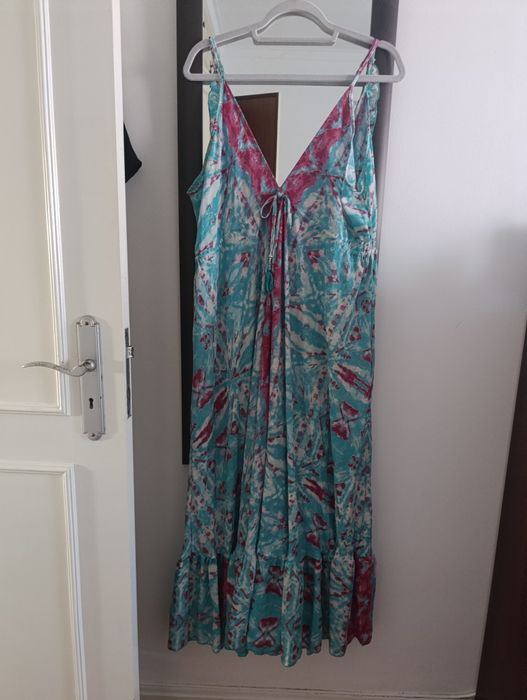 Vestidos  Sra de seda indiana