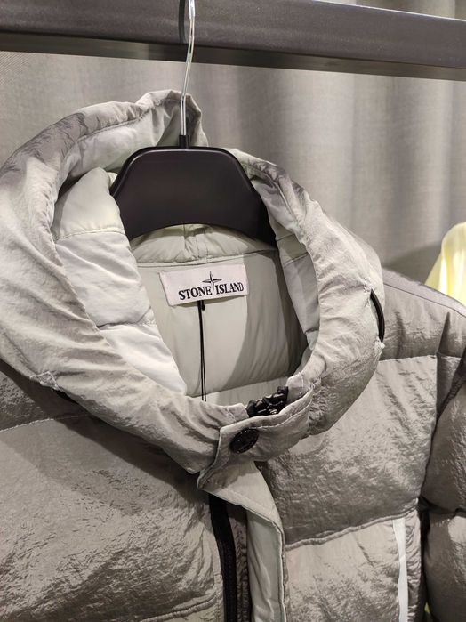 Пуховик STONE ISLAND 44508 Nylon Metal Down-Tc Jacket Grey SI0114-GY