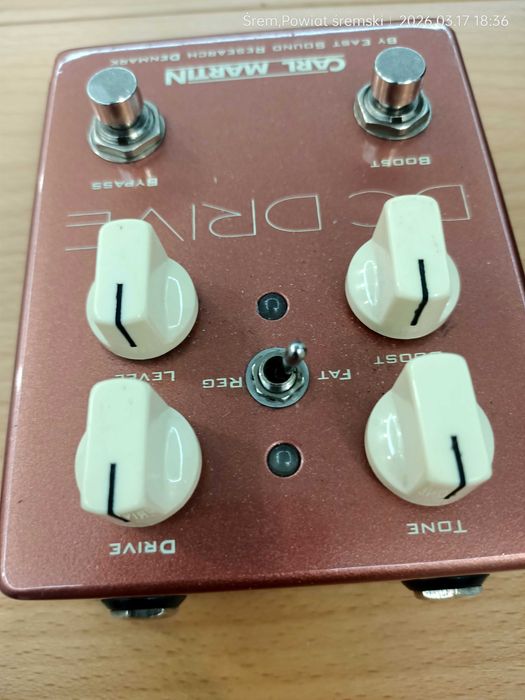 Overdrive + boost Carl Martin