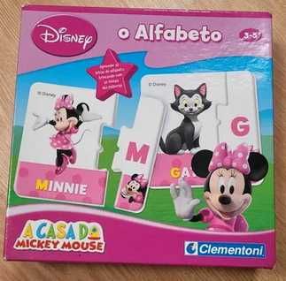 puzzle Minnie alfabeto clementoni