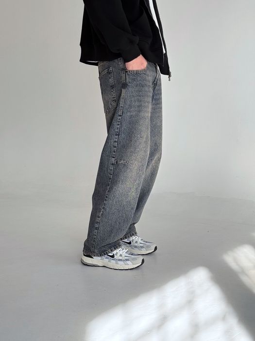 Джинси чоловічі широкі baggy jeans vintage, штани баггі | Джинсы багги мужские широкие Джынсы беги 90 х реп ск8 Штаны rap pants sk8 y2k | Розмір L