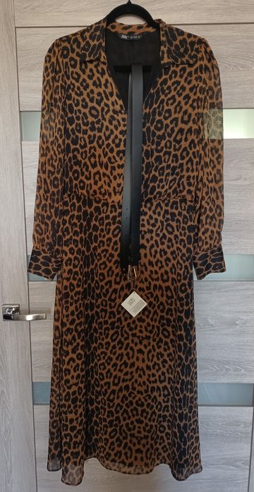 Sukienka Zara panterka XL