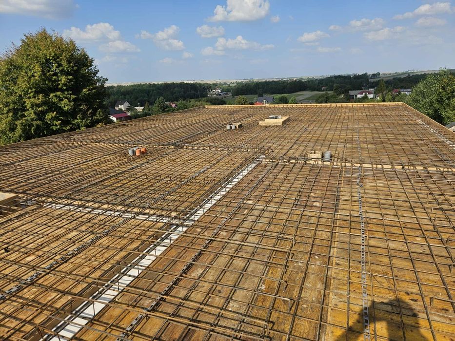 Budowa SSO, silosy, żelbety, mury, stropy, budowa domów