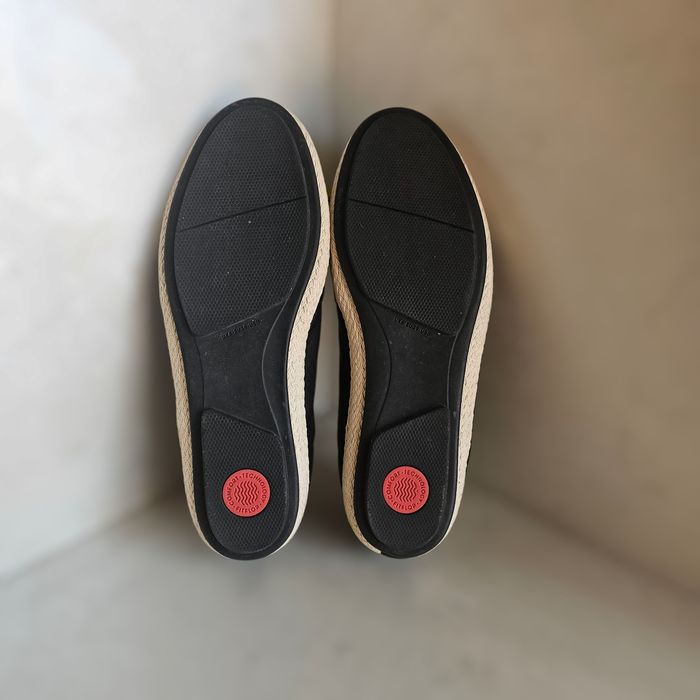 Кожаные  эспадрильи, балетки "Fitflop Siren Espadrille"