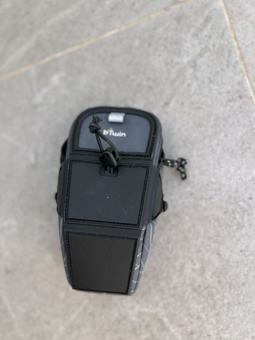 Bolsa bicicleta selim btwin decathlon