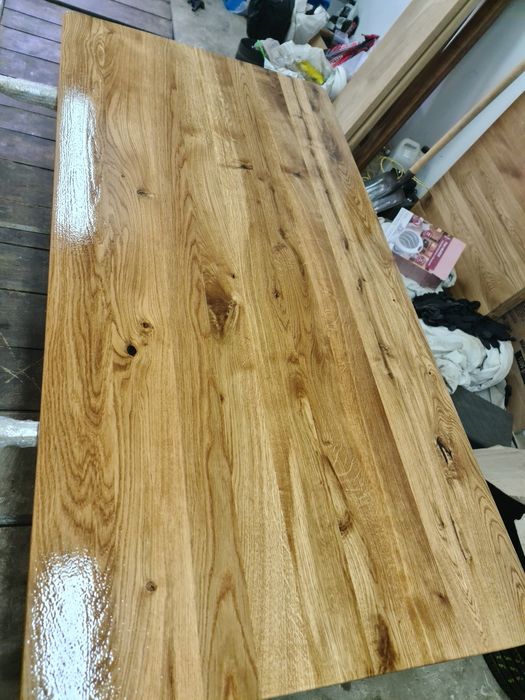 Стільниця з масива дуба широколамельна