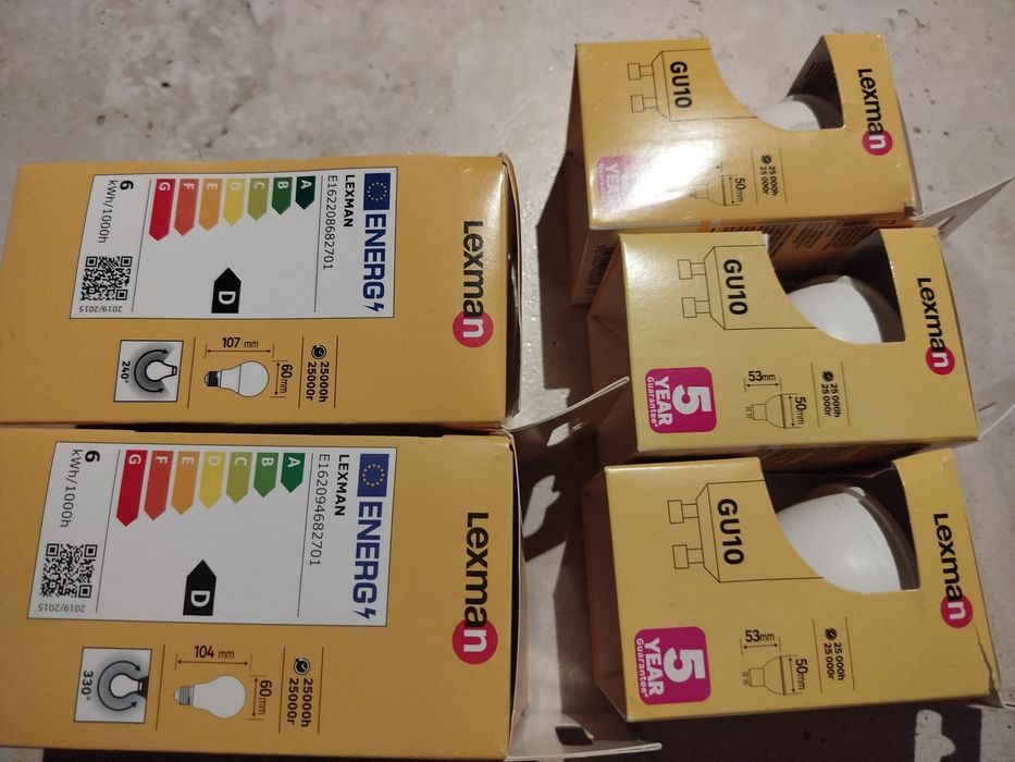 Żarówki komplet lexman