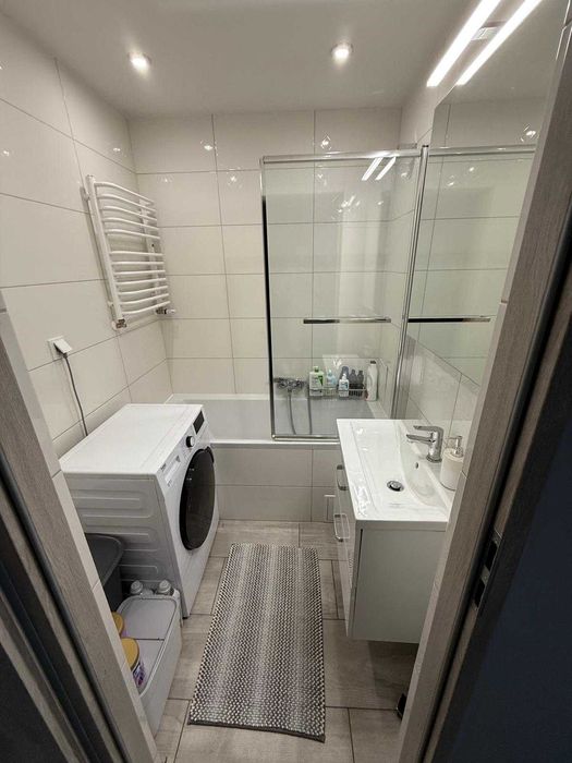 Mieszkanie 43,8 mkw  2 pokojowe na parterze gotowe do wprowadzenia.