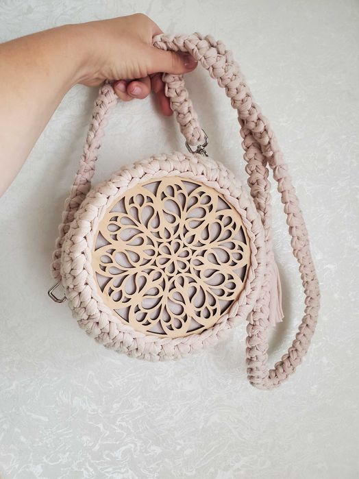 Летняя сумка с длиной ручкой