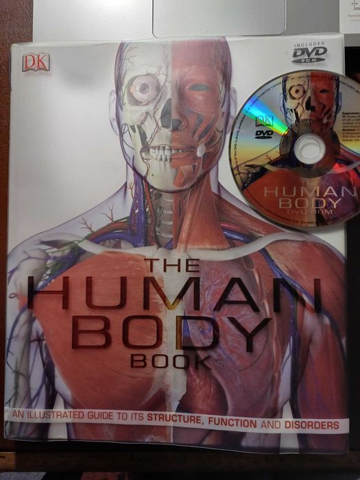 The human body book + DVD