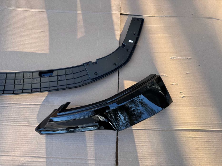 Front Lip BMW 5 E60 E61 03-10 styl BLACK