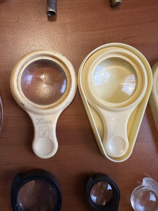 Лупа, увеличительное стекло  ссср