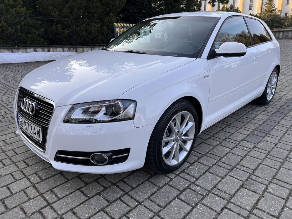 Audi A3 3-drzwiowe S-Line Automat S-tronic Skórzana tapicerka Bi-Xenony