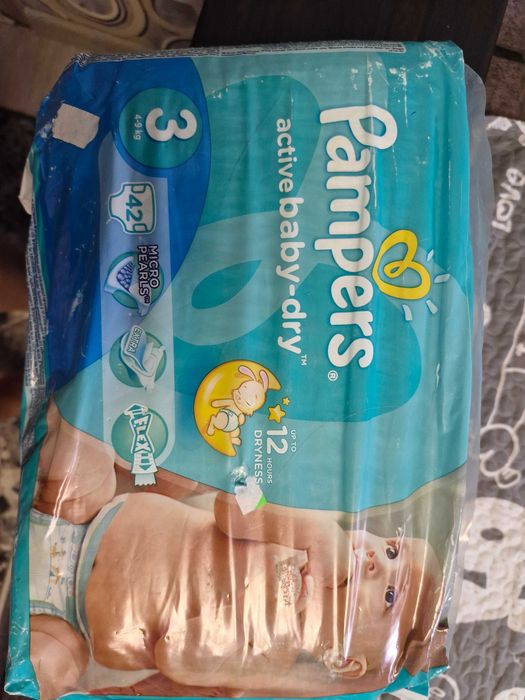 Pampers active baby 3