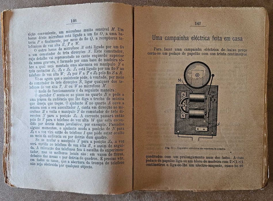 Livro antigo - Construção de Aparelhos Elétricos pelo Amador